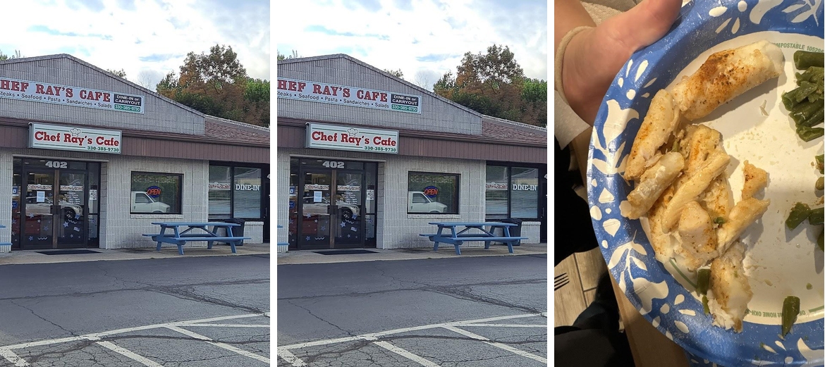 Chef Ray's Cafe Menu